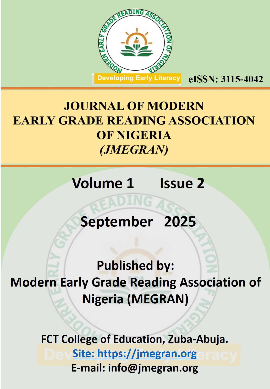 IMPERATIVE OF ΤΟΥ PRODUCTION AND UTILISATION FOR HOLISTIC DEVELOPMENT IN EARLY CHILD CARE AND EDUCATION IN NIGERIA